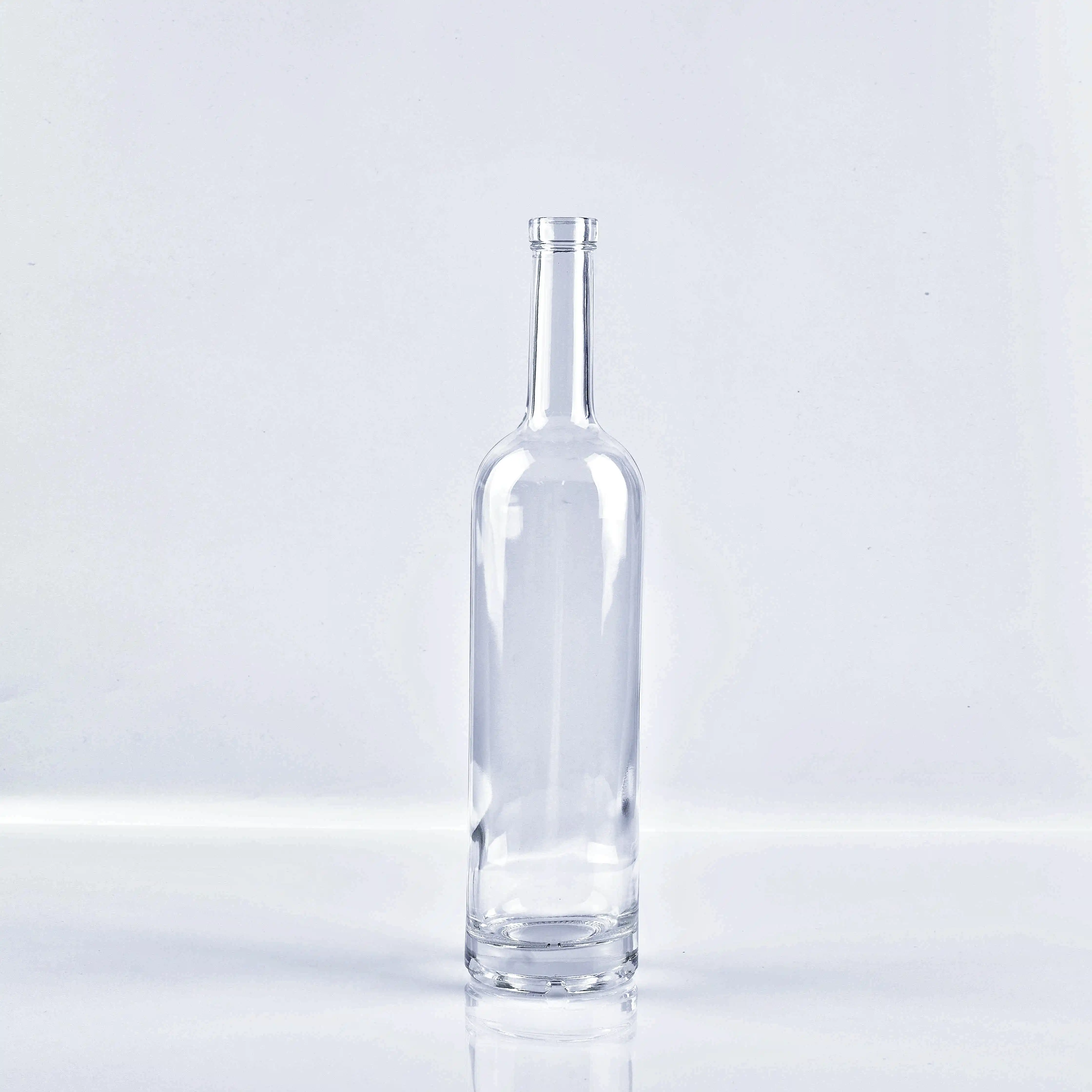 750ml Butelka szklana Bordalesa dla wódki, tequili, gin, mezcalu