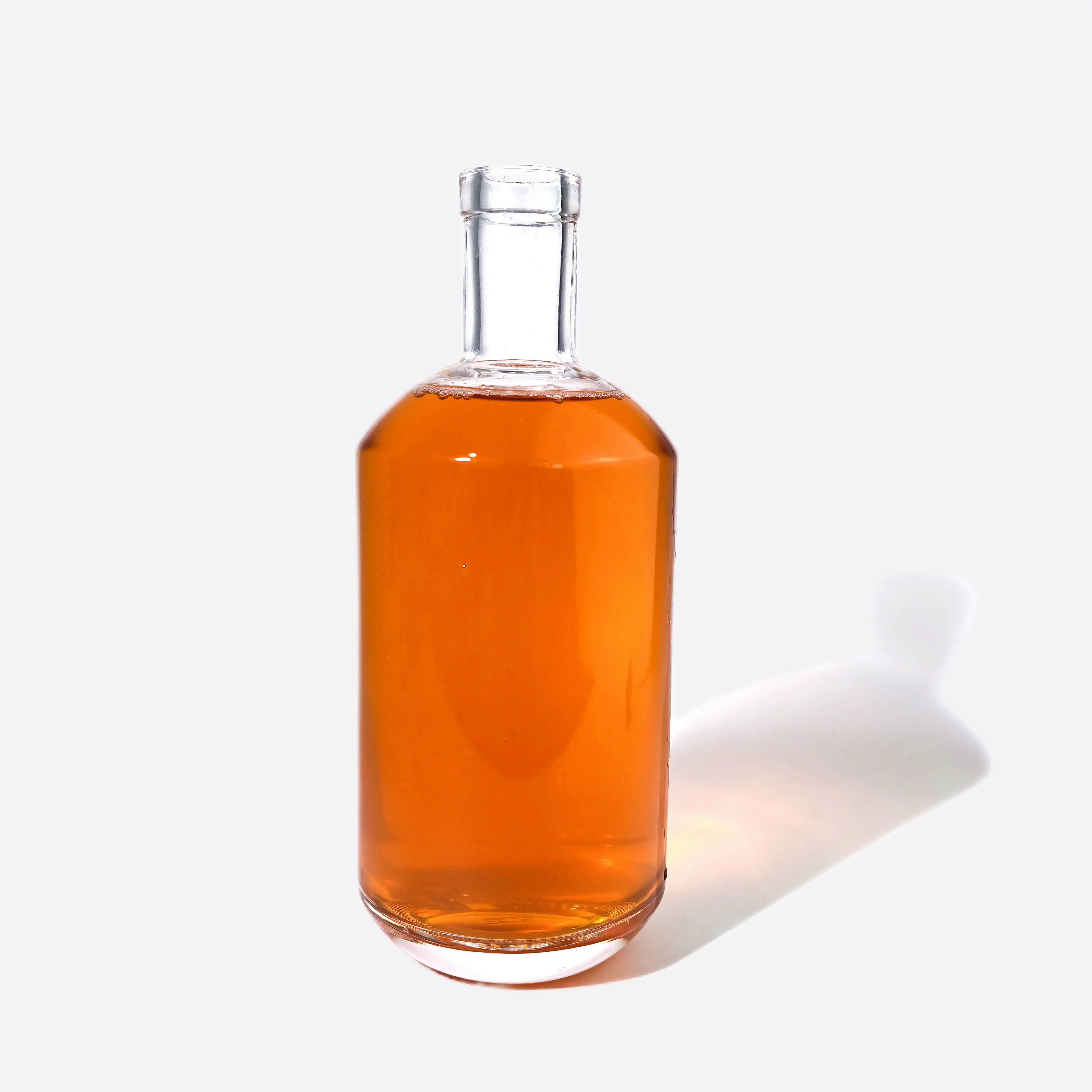 750ml Butelka szklana, butelka na tequile, mezcalu, whisky